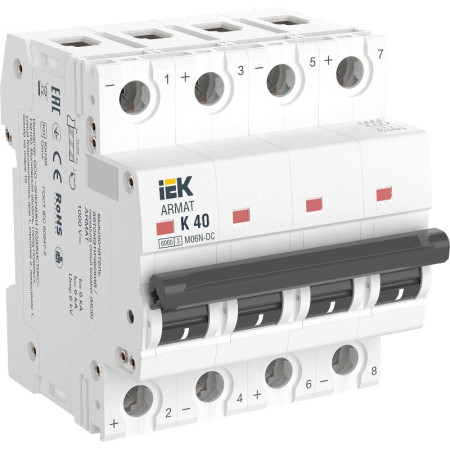 ARMAT Авт. выкл. M06N-DC 4P K 40А IEK