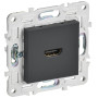 SKANDY Розетка HDMI SK-H01G графит