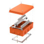Коробка огнестойкая для о/п 40-0330-FR2.5-40 Е15-Е120 RAL2004 260х175х90 (7 шт/кор)