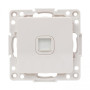 Стокгольм Механизм Розетки RJ-45 1-местной белый PROxima