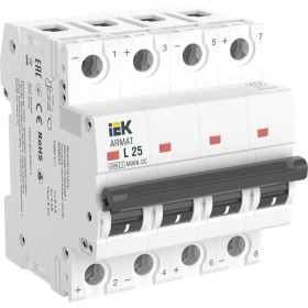 ARMAT Авт. выкл. M06N-DC 4P L 25А IEK