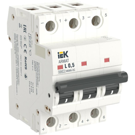 ARMAT Авт. выкл. M06N-DC 3P Z 6А IEK