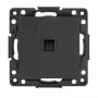Стокгольм Механизм Розетки RJ-45 1-местной черный PROxima