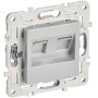SKANDY Роз. комп. 2-ая RJ45 кат.5E SK-K03S сереб.