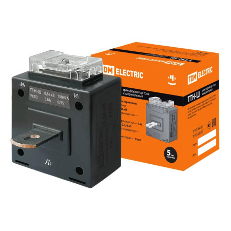 Трансформатор тока ТТН-Ш 150/5- 5VA/0,5S-Р