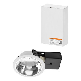 Светильник встраиваемый под лампу ЛВО 03 Downlight 2х20Вт КЛЛ Е27 IP20