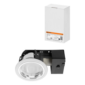 Светильник встраиваемый под лампу ЛВО 04 Downlight 13Вт КЛЛ Е27 IP20