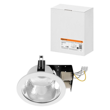 Светильник встраиваемый под лампу ЛВО 05 Downlight 2х20Вт КЛЛ Е27 IP20