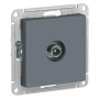 AtlasDesign Грифель Розетка TV проходная 4DB, механизм