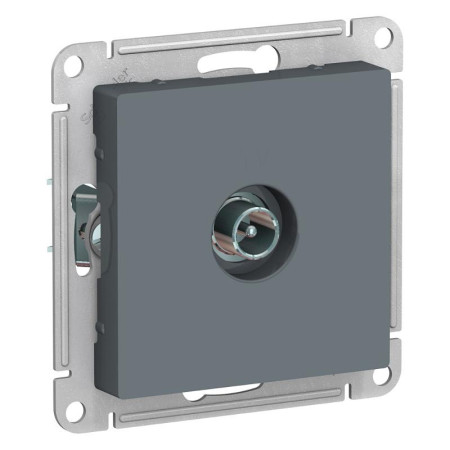 AtlasDesign Грифель Розетка TV проходная 4DB, механизм