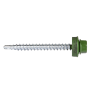 Саморез КР св. 4,8х51 RAL-6002 (зелёный) (200 шт) - ведро ( 1,462 кг)