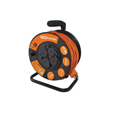 Удлинитель силовой УКз16-004  (IP44 4 места/30м ПВС 3х1,5)
