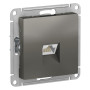 AtlasDesign Сталь Розетка компьютерная RJ45, механизм