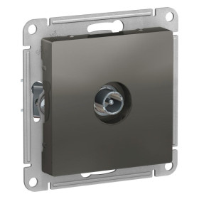 AtlasDesign Сталь Розетка TV оконечная 1DB, механизм