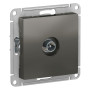 AtlasDesign Сталь Розетка TV оконечная 1DB, механизм