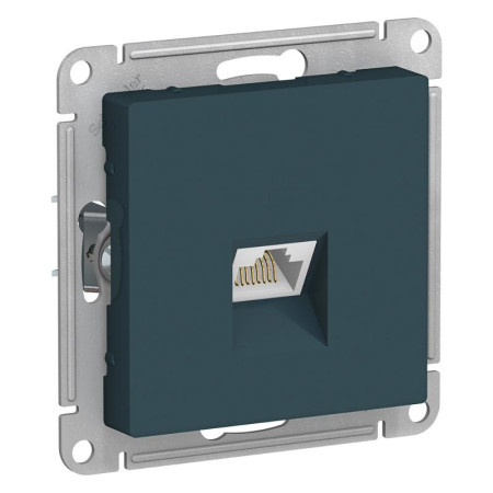 AtlasDesign Изумруд Розетка компьютерная RJ45, механизм