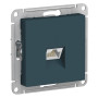 AtlasDesign Изумруд Розетка компьютерная RJ45, механизм