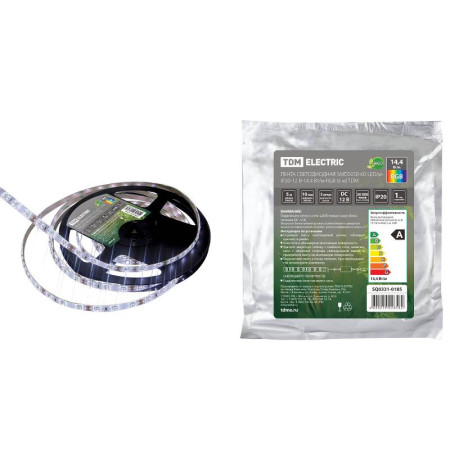Лента светодиодная SMD5050 14,4Вт 12В RGB IP20 5м