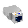 Разъем RJ45 кат.6 экр. (ASM-C6 G)