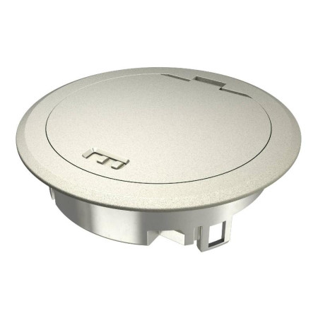 Лючок GES R2 40х140 мм (для монтажных оснований, никелир.) (GES R2 Ni)