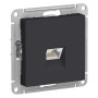AtlasDesign Карбон Розетка компьютерная RJ45, механизм