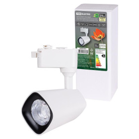 Светильник трековый однофазный LED TRL-02-025-WW 25 Вт, 24°, 3000 К, 90 Ra, белый,