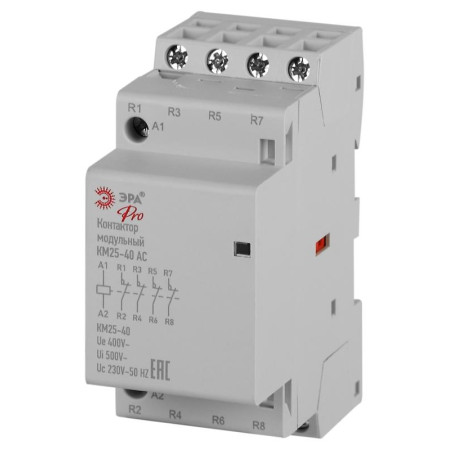 Контактор модульный  PRO NO-902-330 КМ25-04 АС