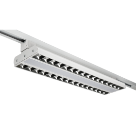 Светильник светодиодный трековый PTR 2296R 1F2S 96w 4000K 60°,120°,60° WH (белый) 540mm IP40