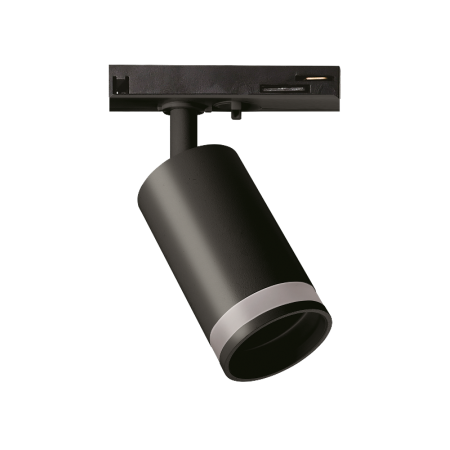 Светильник трековый под лампу PTR 28 GU10 BL 230V IP20
