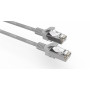 Патч корд PC-10F F/UTP категория 5e, длина 10 метров, экранированный, серый, Cu