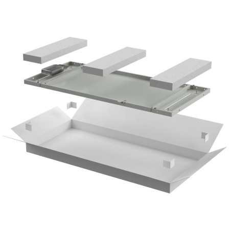 LINEA N Панель задняя 600мм шкафа 18U сер.