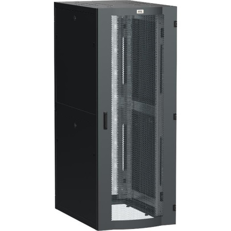 LINEA S Шкаф серв. 19" 48U 800х1000мм перф. дв. черный