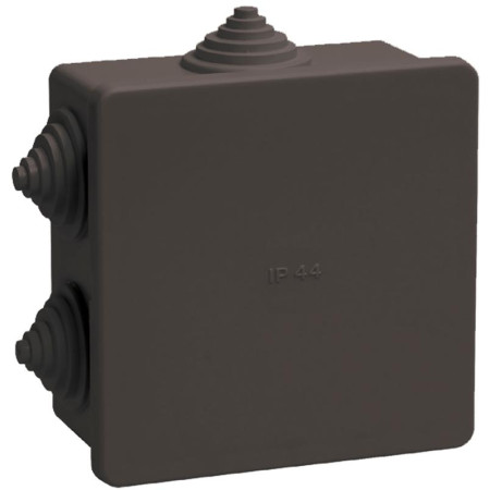 Коробка расп. КМ41235 85х85х40мм IP44 6 вв. черная