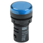 Лампа AD22DS(LED)матрица d22мм синий 230В