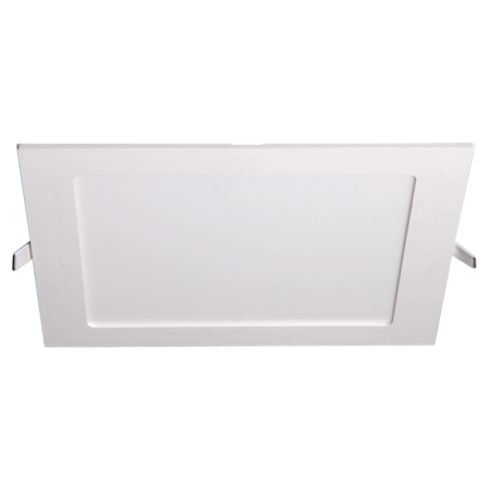 Светильник светодиодный встраиваемый downlight ДВО PPL-S 12Вт 4000К IP40 белый квадрат с рассеивателем