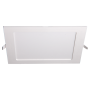 Светильник светодиодный встраиваемый downlight ДВО PPL-S 12Вт 4000К IP40 белый квадрат с рассеивателем