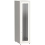 Шкаф LINEA E 33U 600х800мм двери 2шт стек. и метал. сер.