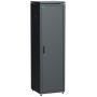 Шкаф сетевой 19" LINEA N 33U 600х800 мм металлическая передняя дверь черный