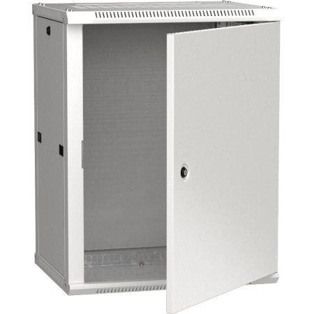 Шкаф LINEA W 12U 600x450 мм дверь металл, RAL7035
