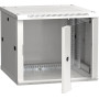 Шкаф LINEA W 6U 600x600 мм дверь стекло, RAL7035