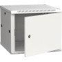 Шкаф LINEA W 9U 600x600 мм дверь металл, RAL7035