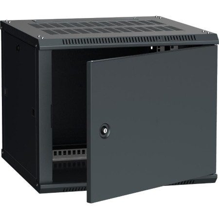 Шкаф LINEA W 9U 600x600 мм дверь металл, RAL9005