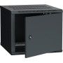 Шкаф LINEA W 9U 600x600 мм дверь металл, RAL9005