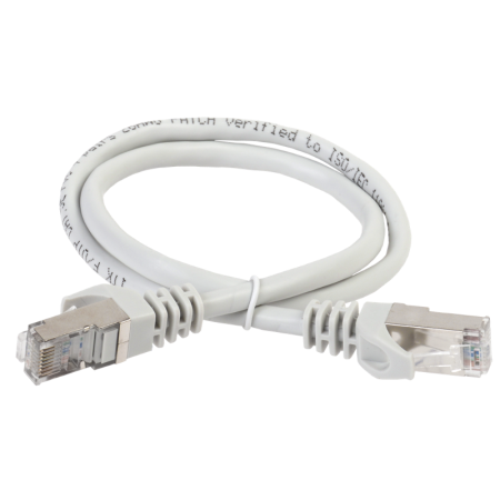 Коммутационный шнур (патч-корд), кат.6 FTP, LSZH, 5м, серый