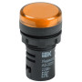 Лампа AD22DS(LED)матрица d22мм желтый 230В