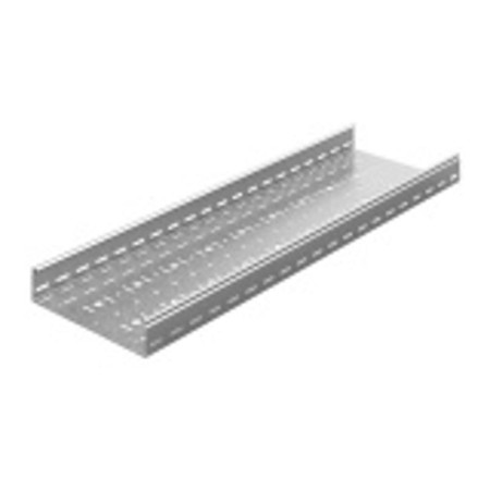 Лоток перфорированный 600х65х3000, толщ. 1,0 мм, гор. цинк