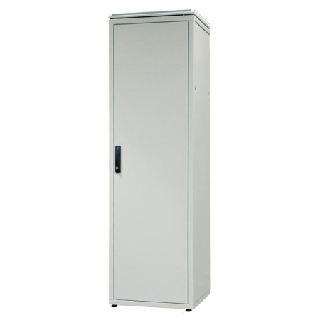 Шкаф напольный WZ-IT-456060-29AA-2-011-FP 19",45U,2096х600х600мм,дв.ст.спл.с трехточ.замк.с руч.,укороч.дв.+ф.п.3Uсер.(RAL7035)р