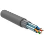 Витая пара S/FTP кат.7 4х2х23AWG LSZH серый (305м)