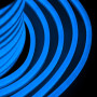 Гибкий Неон LED  - синий, оболочка синяя, бухта 50м