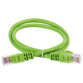 Коммутационный шнур кат. 6 UTP PVC 3м зеленый